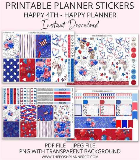 Hp Layout Nola Printable Happy Planner Stickers Weekly Planner Sticker