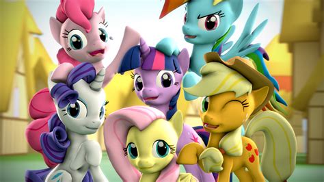 Your Generic Stand Up Photo Shot Group Now In 3d My Little Pony
