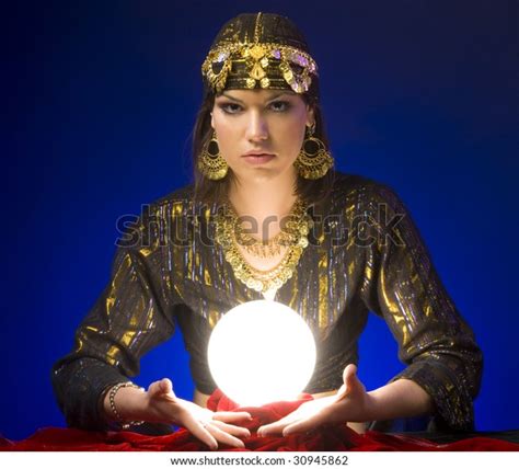 Fortuneteller Crystal Ball Stock Photo Edit Now 30945862