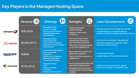 Managed Hosting Services The Players The Trends The Future