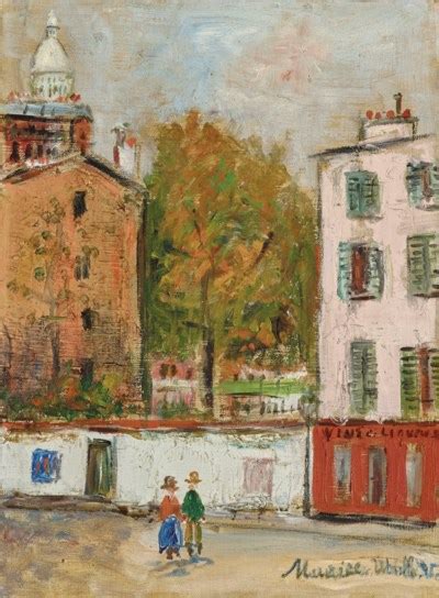 Maurice Utrillo 1883 1955 Montmartre Sacré Cœur Christies