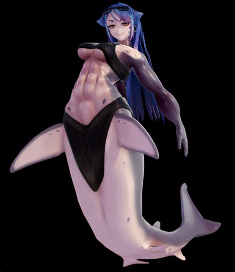 Mako The Shark Mermaid Monster Girls Know Your Meme