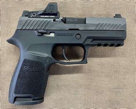 Sig Sauer Model P320 Compact 9mm 151rds With Romeo 1 Pro Saddle Rock