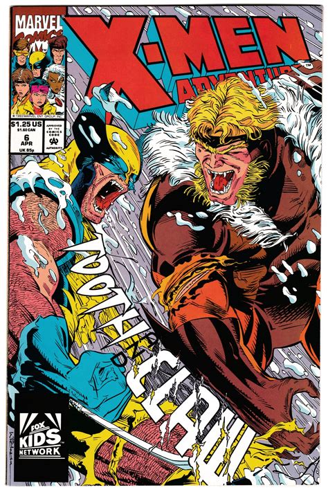 149 X Men Adventures 6 Marvel 1993 Vfnm Sold By Imagine That