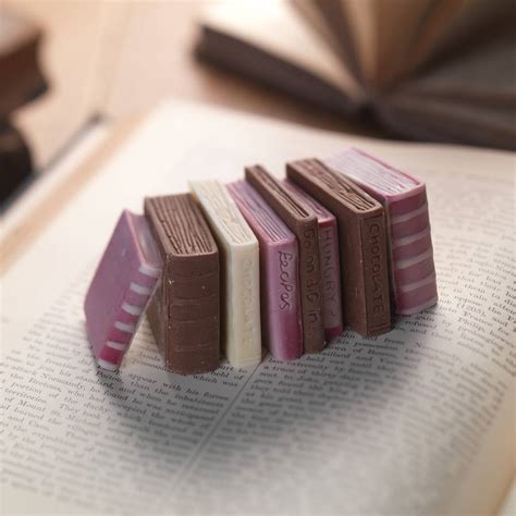 Miniature Chocolate Books By Choc On Choc