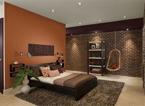 Bedroom design ideas should strengthen that sensation and aid create an environment that is calm soothing and will take us away from the particular strains of the daily life. Dark orange paint colors for bedroom with dark furniture ...