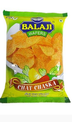 Gm Packaging Size Tasty And Crispy Balaji Wafers Chaat Chaska Potato