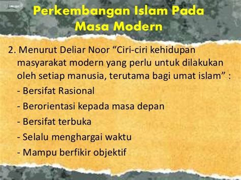 Contoh Peristiwa Perkembangan Islam Pada Masa Modern 2021