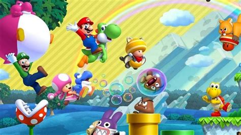 New Super Mario Bros U Deluxe Gameover