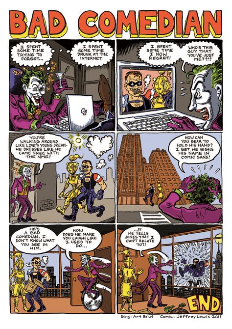 Art Brut Brilliant Tragic By Jeffrey Lewis Comic Comics Art