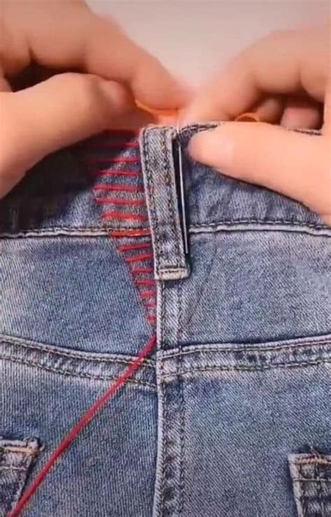 How To Make Jeans Waist Smaller An Easy Tutorial