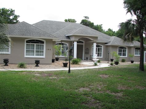 Cocoa Fl Exterior Stucco Painting After Photo