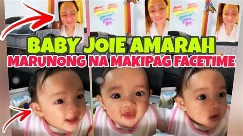 Baby Amarah Update Tignan Ang Facetime Moments With Nangnang Emy