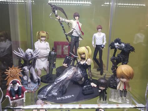 Finally Organized My Death Note Figures Also Bit The Bullet And