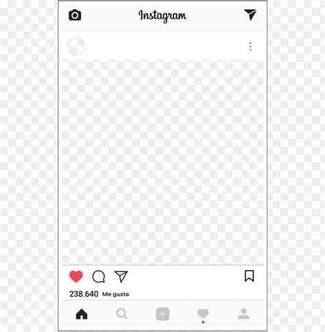 Instagram Template Cutout Png And Clipart Images Toppng