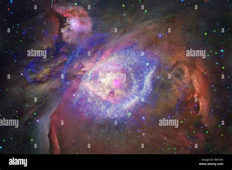 Billions Of Galaxies In The Universe Abstract Space Background