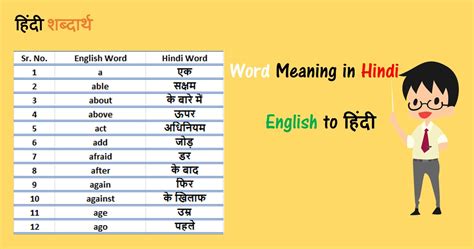 Word Meaning In Hindi 1000 वर्ड मतलब हिंदी में