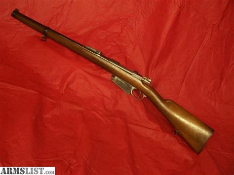 Armslist For Sale 1891 Modelo Mauser Mannlicher Carbine 765mm