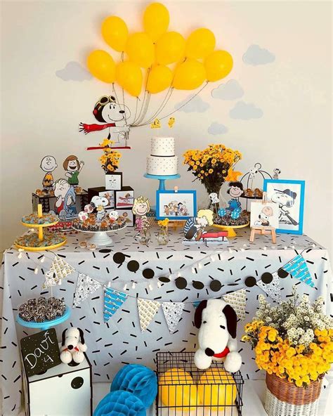 Childrens Party Design Ideas And Inspiration Snoopy Birthday