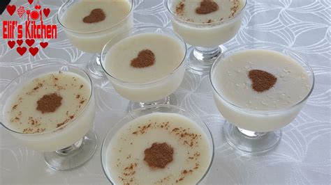 Famous Turkish Rice Pudding Traditional Sutlac Recipe Youtube