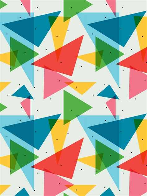 Colourful Triangle Background Patterns Graphic Patterns Geometric