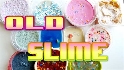 Big Slime Smoothie Mixing Old Slimes And More Stuff And Colored Straws