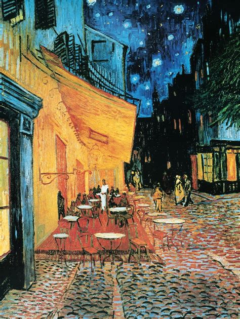 Caf Terrace At Night By Vincent Van Gogh Gallery Wrap From Ingallery