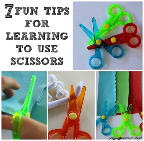 7 Fun Tips For Learning To Use Scissors