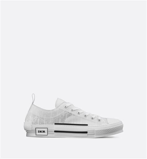 B23 Low Top Sneaker White Dior Oblique Canvas Dior