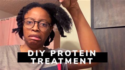 Diy Protein Treatment For Natural Hair Youtube