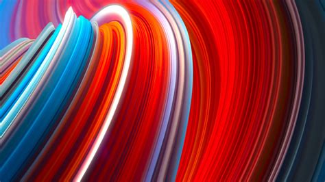 Download Wallpaper 1920x1080 Abstract Colorful Lines Curves Full Hd