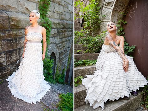 Capitol Inspiration Offbeat And Modern Tattooed Brides
