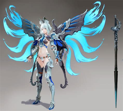 Artstation Archlord Awake Character Concepts Jin Hong Park Female