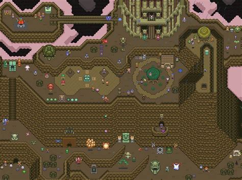 A Link To The Past Dark World Map United States Map