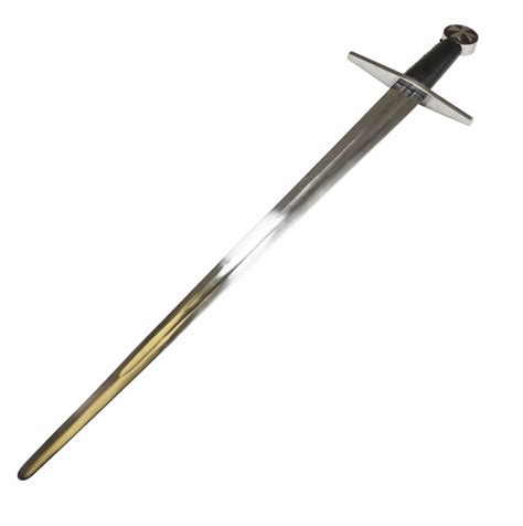 Crusader Sword With Scabbard And Belt Full Functional Battle Ready