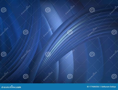 Blue Azure Artistic Background Vector Illustration Design Stock Vector