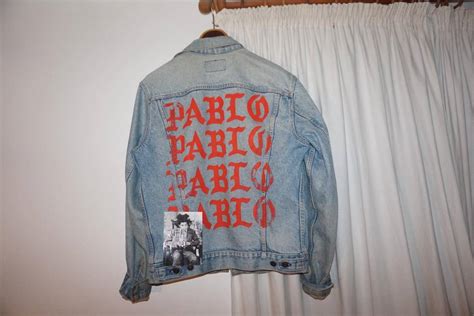 Kanye West The Life Of Pablo Denim Jacket Grailed