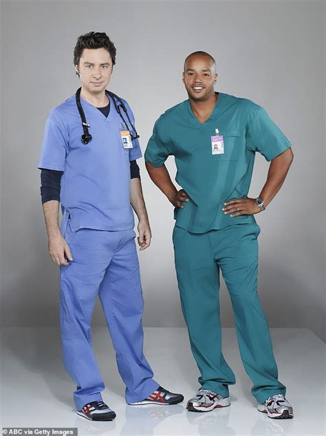 Donald Faison And Zach Braff Have Scrubs Reunion On Instagram Daily