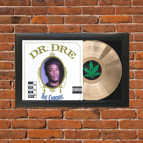 Dr Dre The Chronic Framed Emerging Lp Display Etsy