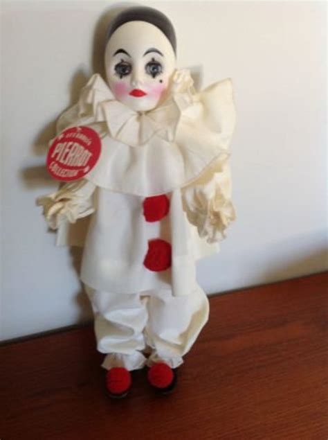 Pierrot Effanbee Corp Vintage Clown Doll Decorative Collectible Figurine Etsy