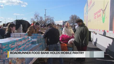 Roadrunner food bank average monthly food distribution by county a brief summary of the item is not available. Roadrunner Food Bank holds holiday mobile food pantry ...