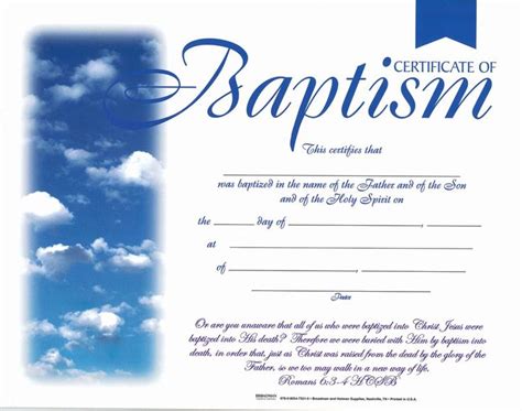 √ 20 Baby Christening Certificate Template In 2020 Certificate