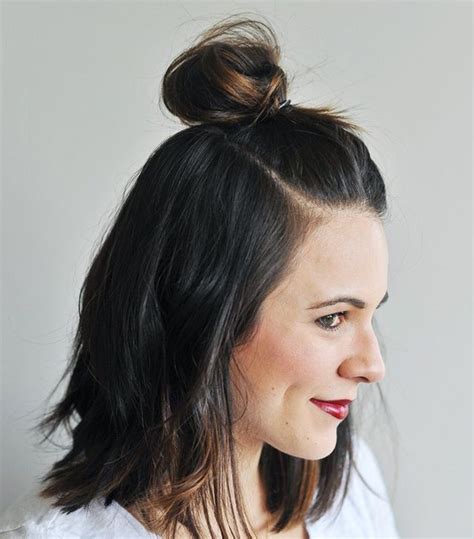 Maybe you would like to learn more about one of these? 6 Trendy Half-Up-Half-Down Bun Hairstyles for All ...