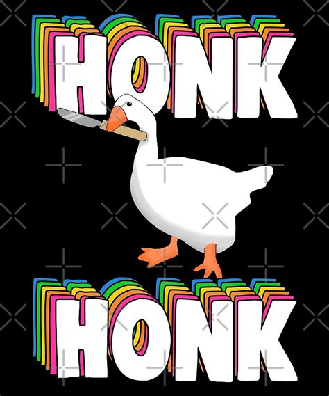 Honk Honk Peace Was Never An Option Goose Knife Meme By Barnyardy