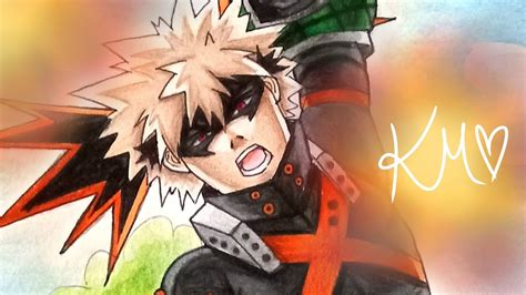 Katsuki Bakugo Speedpaint My Hero Academia Youtube