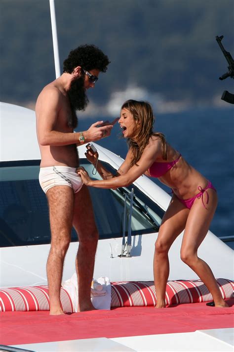 Elisabetta Canalis Bikini Candids On A Yacht At The Cannes Film