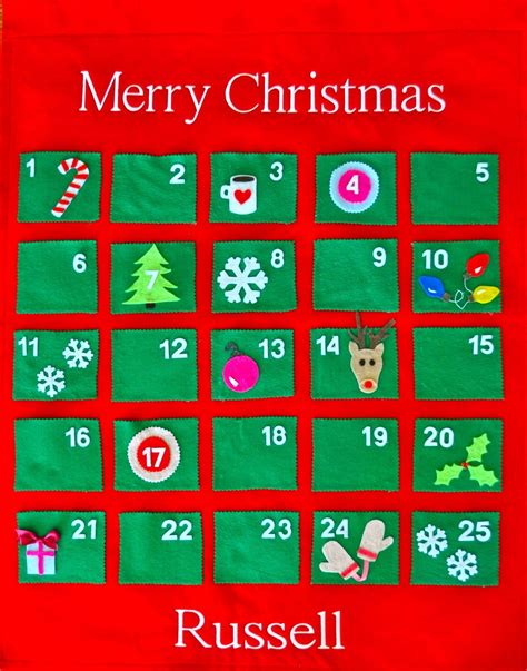 How To Make A Festive Felt Advent Calendar