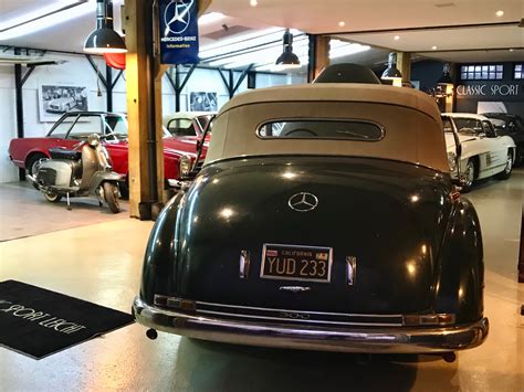 This rare adenauer is finished in a stately deep gloss black. 1952 Mercedes-Benz 300 Adenauer Cabriolet D | For Sale | Classic Sport Leicht