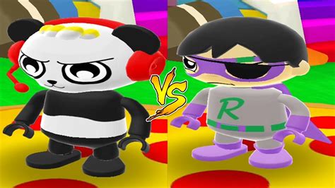 Ryans world peck penguin medium plush. Tag With Ryan - Combo Panda vs Dark Titan Ryan New Super ...