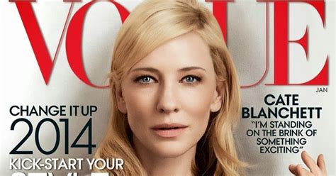 Smartologie Updated Cate Blanchett For Vogue Us January 2014